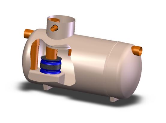 555m2 Clearwater  Full Retention Oil Separator | NSFA010