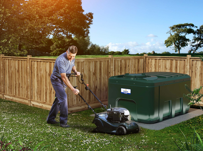 1200L Low Profile Kingspan EcoSafe Bunded Oil Tank - ESPL1200