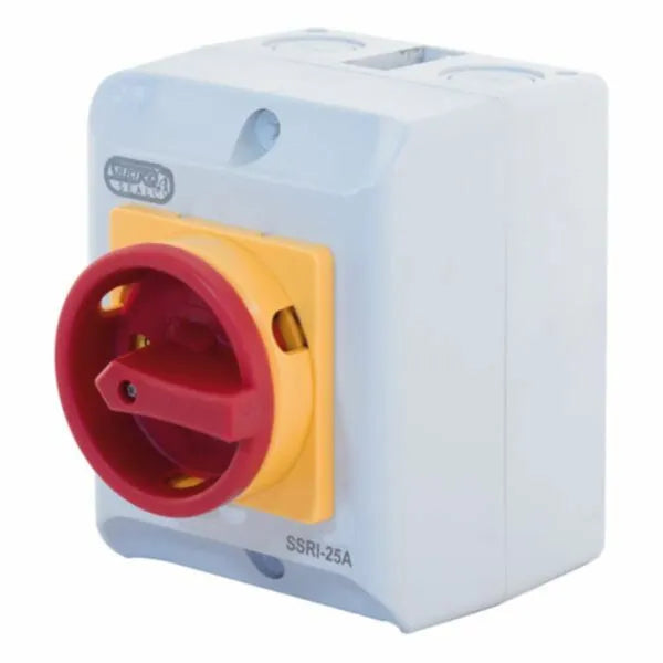 BG 25AMP 4-Pole Rotary Isolation Switch