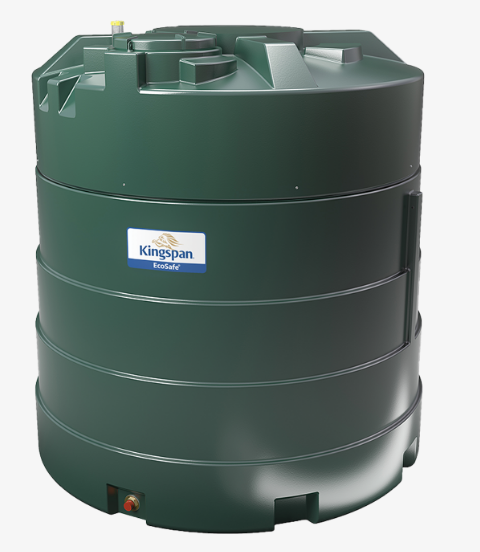 5000L Vertical Kingspan EcoSafe Bunded Oil Tank - ES5000