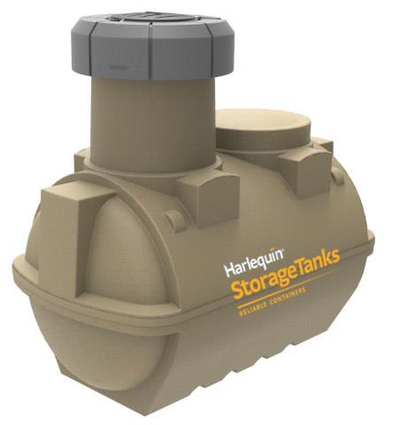 Harlequin 2500 Litre Double Walled Underground Oil Tank | UGD2500