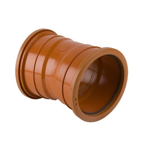 160mm Double Socket 11.25° Bend B6061 | Underground Drainage Pipe Fitting