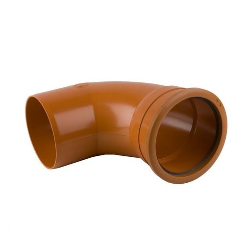 160mm Single Socket 87.5° Bend B7041 | Underground Drainage Pipe Fitting