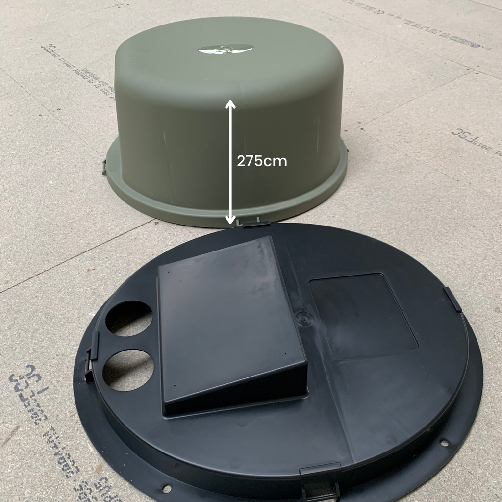 Klargester Complete Air Blower Housing (Lid, Base and Catches)