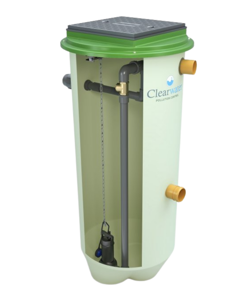 Clearwater 1200L Single Sewage Pump Station | CWP4