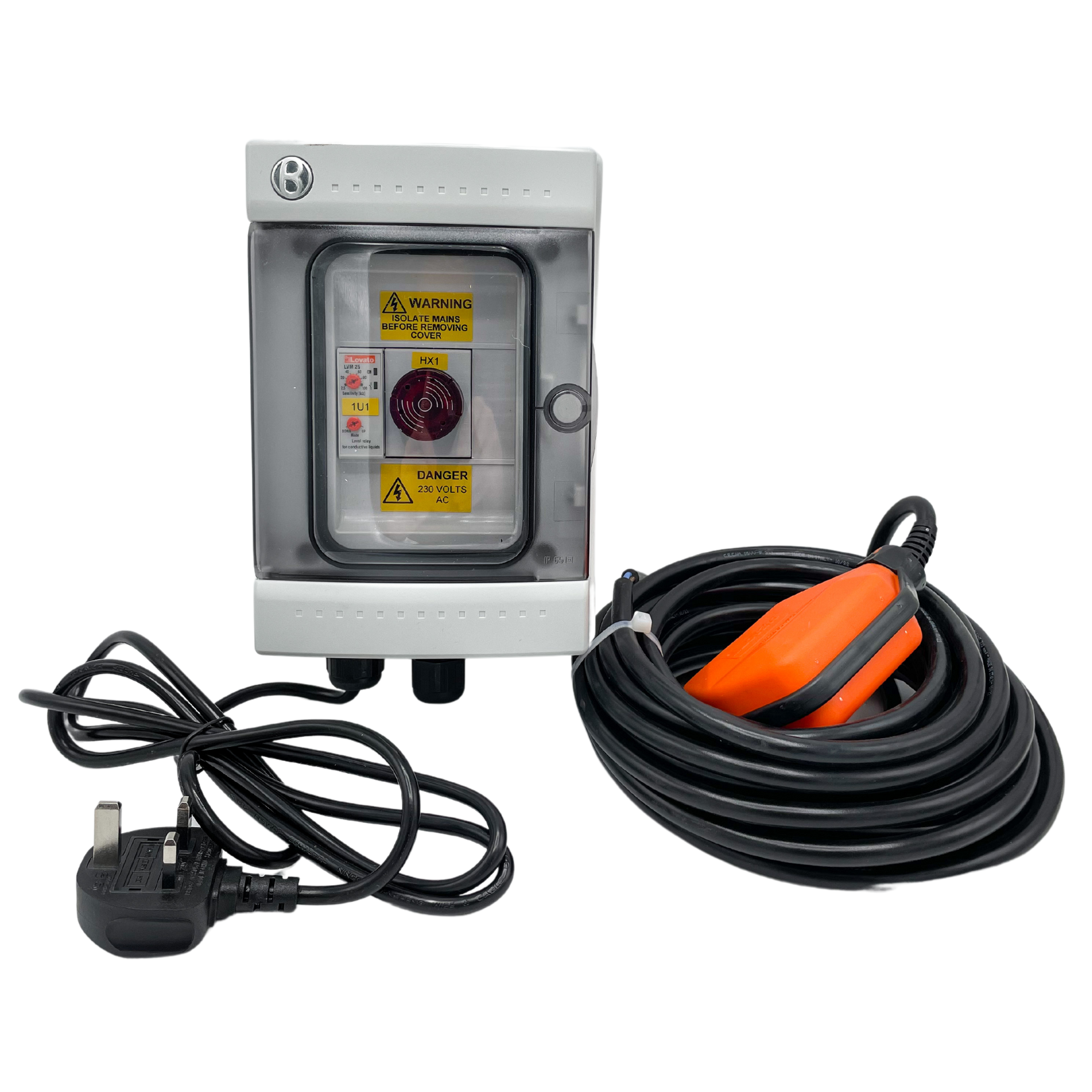 Septic Pump Alarm System Float Switch Audible Visual Alert Septic Pump ...