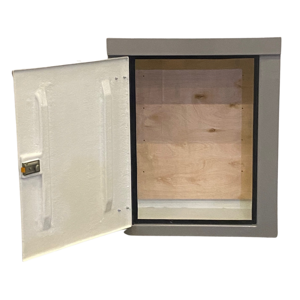 S3 H1150 x W945 x D470 GRP Electrical Kiosk Cabinet Single Door
