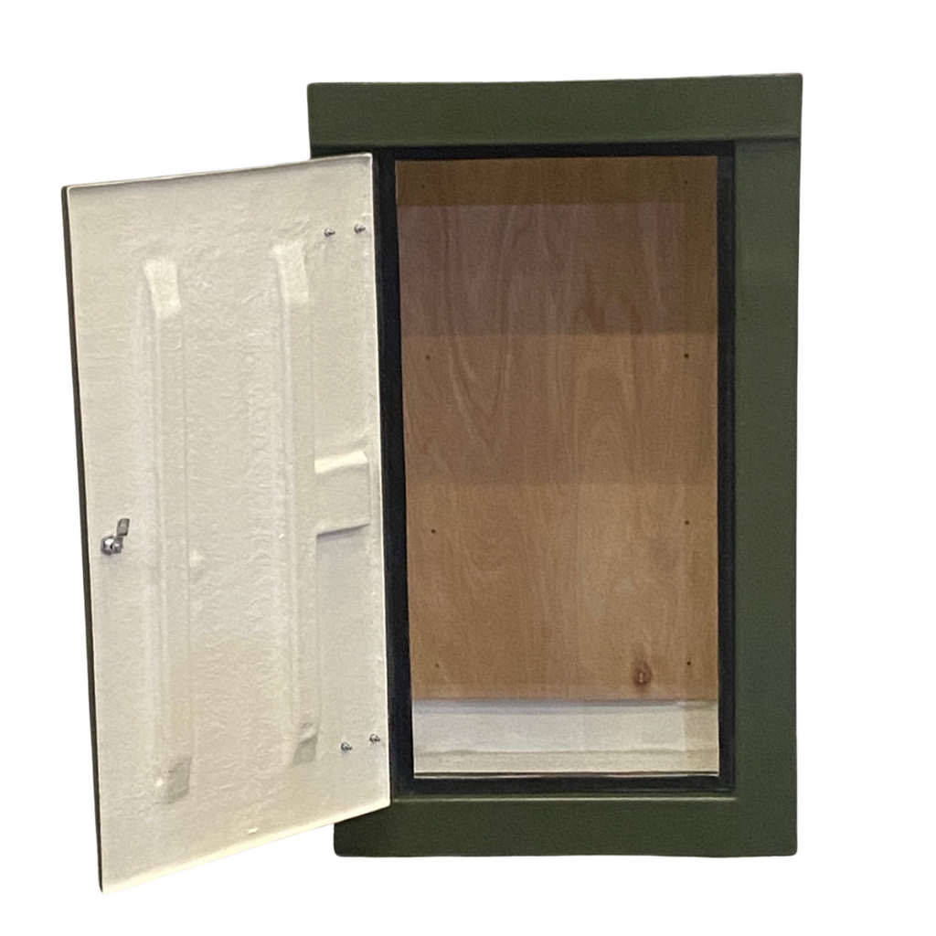 K2 H1250 x W750 x D500 GRP Electrical Kiosk Cabinet Single Door