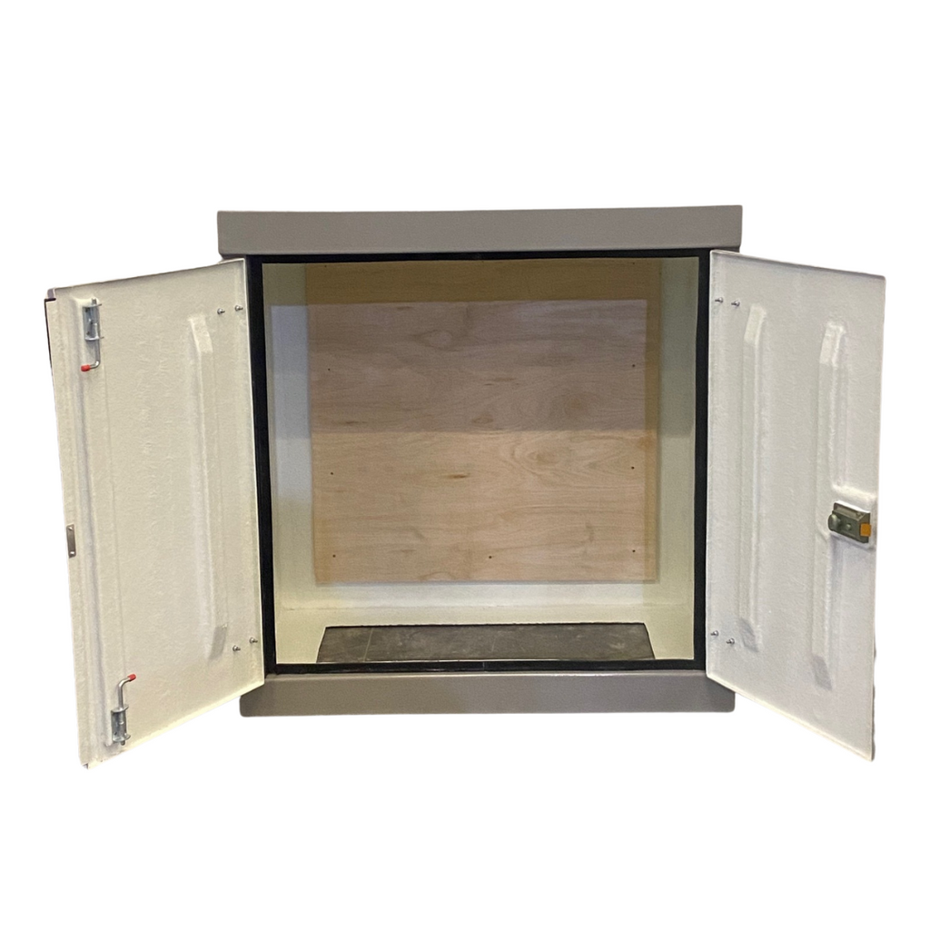 GRP Electrical Kiosk Cabinet (H1260mm x W1215mm x D750mm)