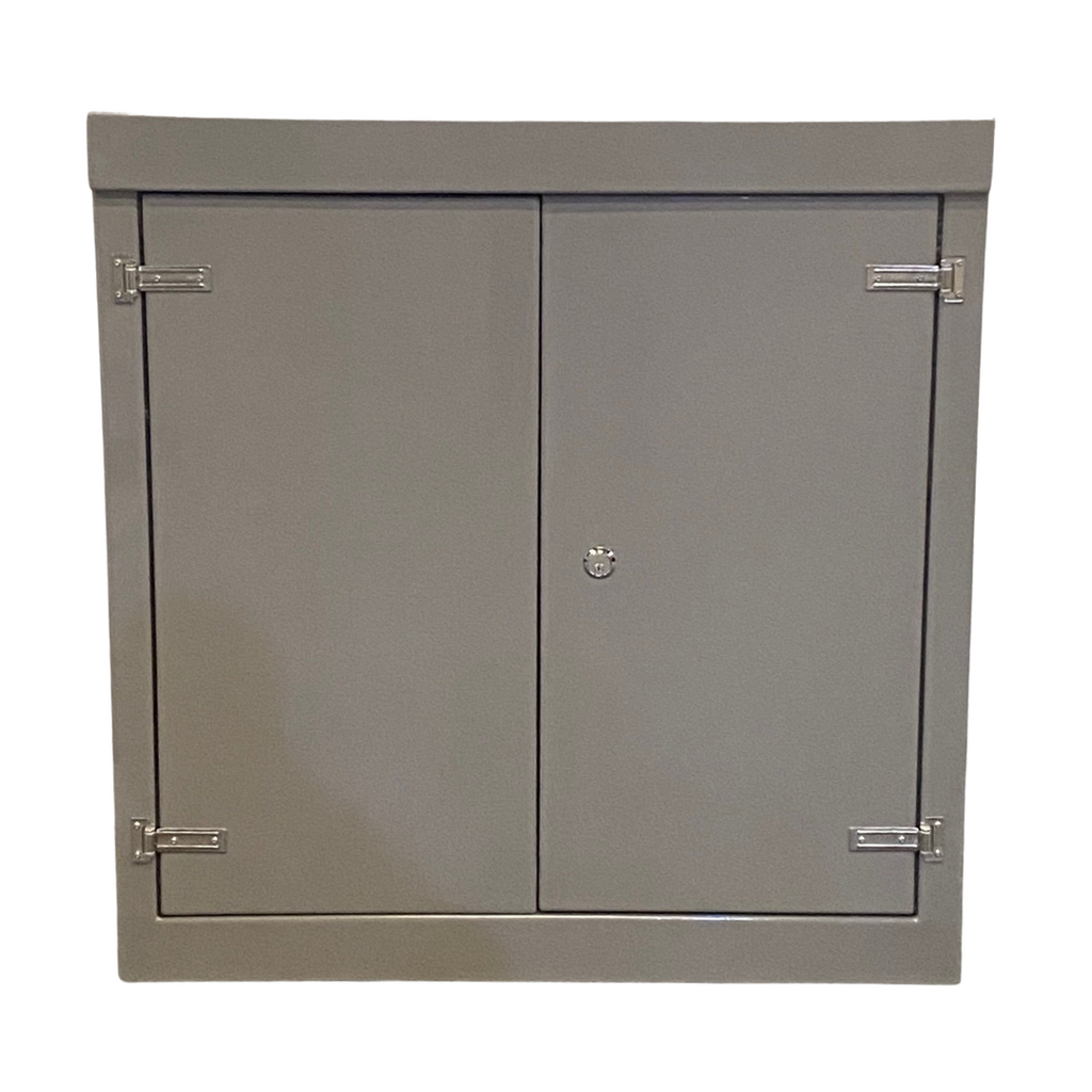 K4 H1260 x W1215 x D750 GRP Electrical Kiosk Cabinet Double Door
