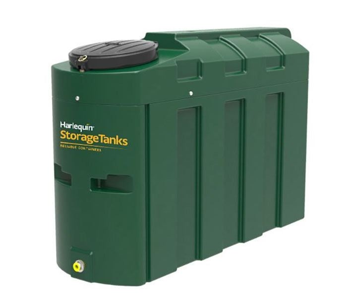 Harlequin 1000 Litre Bunded Slimline Oil Tank | 1000HQi