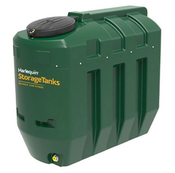 Harlequin 1100 Litre Bunded Slimline Oil Tank | 1100HQi