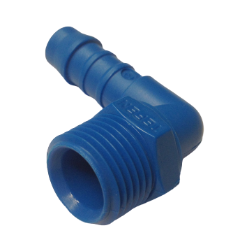 Hose Tail Elbow (1/2 BSP 12mm)