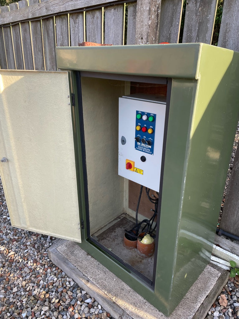 K2 H1250 x W750 x D500 GRP Electrical Kiosk Cabinet Single Door