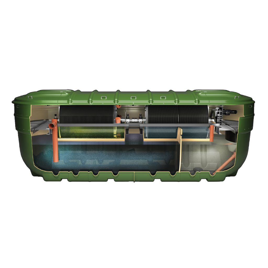 Klargester BK BioDisc Sewage Treatment System (up to 167 person*)