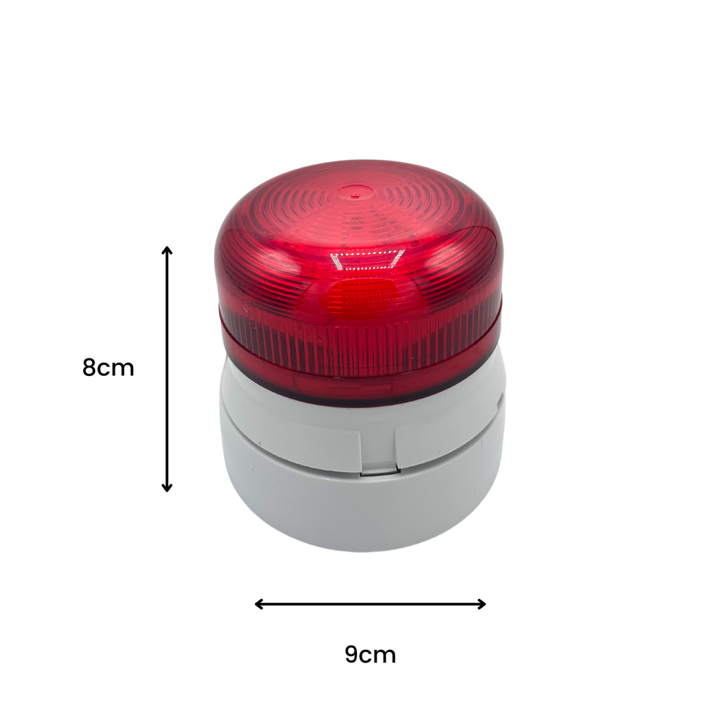 Red Flashing LED Beacon (230V)