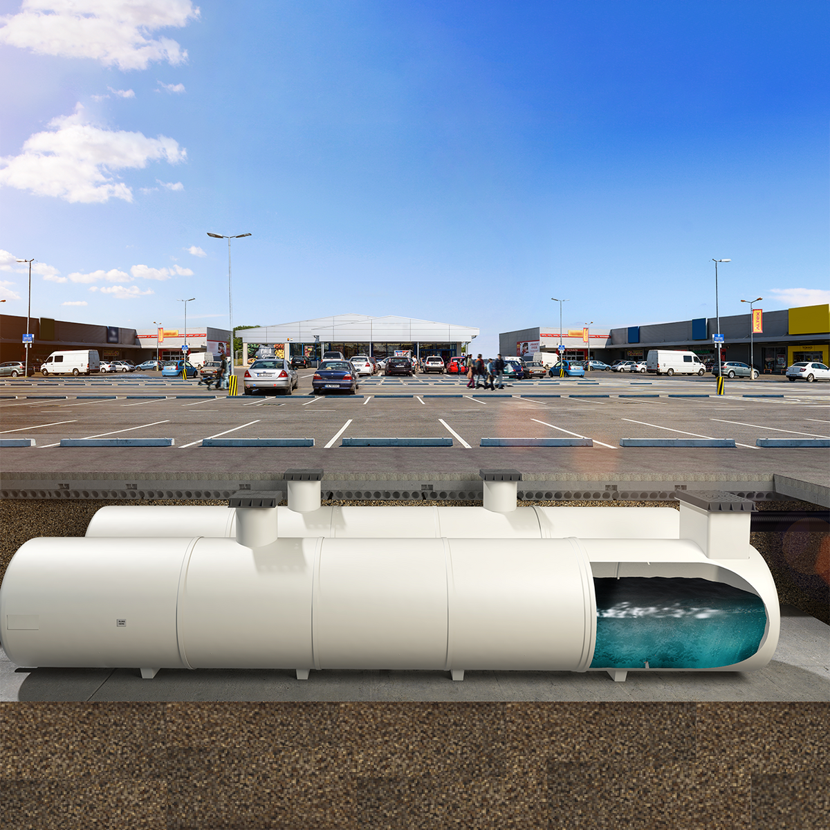 Klargester AquaHold Master Tank SM09 - 9,000 Litre