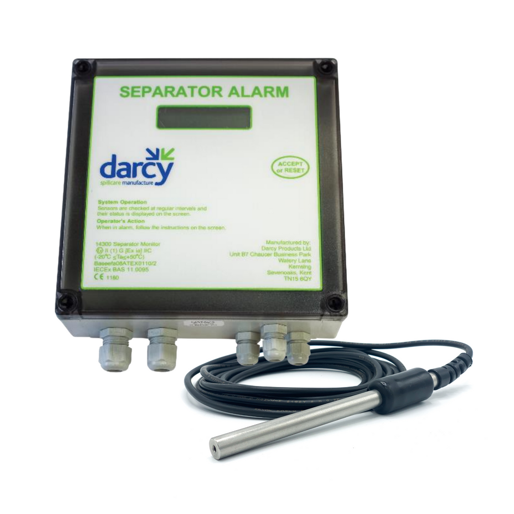 Darcy Complete IP65 Mains Separator Alarm with 12mm High Oil Probe